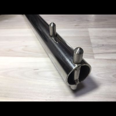 Колеса транцевые ИВ быстросъемные 52 см ПРЯМЫЕ нерж 4 мм