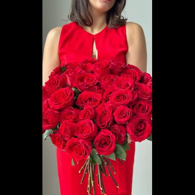 Букет 60 на день влюбленных