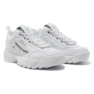 Кроссовки Fila Disruptor 2 Metallic Accent белые