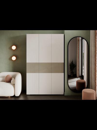 Атлантис шкаф ШК-003 Кашемир / МДФ - матовая Флан GA-06