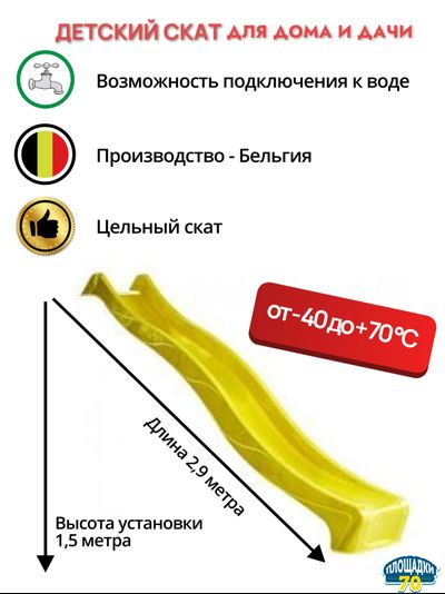 горка детская фото, горка для детской площадки фото, площадки70, купить горку, горка 3 метра фото,