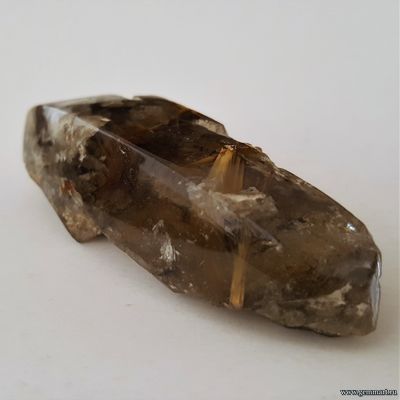 Дымчатый кварц с включением рутила и кварцит-серицитового сланца 65*25*20мм
