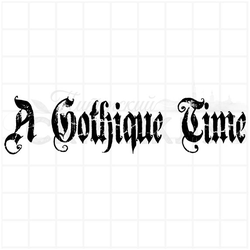 Штамп время готики