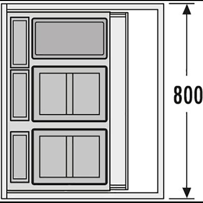 Встраиваемая система 60,3л XXL Hailo