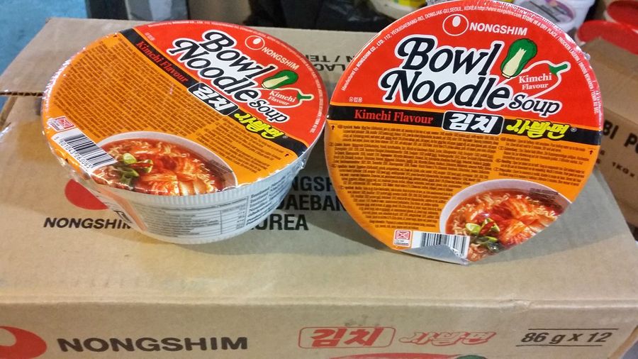 Корейская лапша быстрого приготовления "NONGSHIM" ЧАШКА С КИМЧИ 86 г