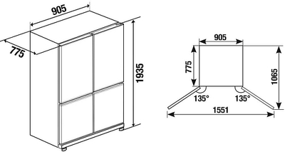 Холодильник Kuppersbusch FKG 9650.0 E-02