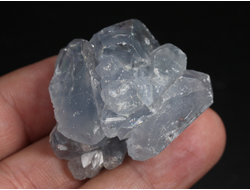 Целестин голубой, друза кристаллов, Мадагаскар (40*31*32 мм, 57 г) №36264