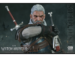 Купить онлайн коллекционную фигурку Ведьмака (Геральт из Ривии, The Witcher, Geralt of Rivia) CM002