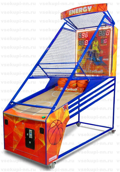 Аппарат Баскетбол с заслонкой и функцией движения корзины