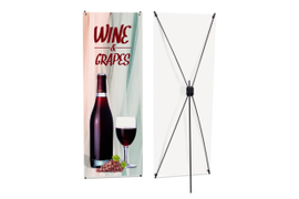 Конструкция паук с баннерной тканью