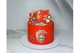Торт "Рожденному в СССР"