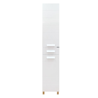 Шкаф-колонна "Модена М-35" белый матовый