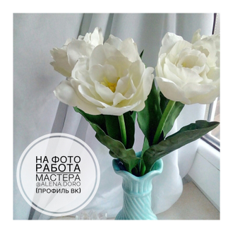 Набор Молдов  «Лепестки пионовидного тюльпана» (ELF_decor)
