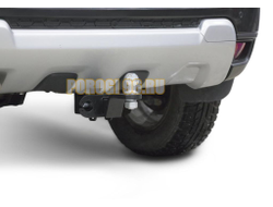 Фаркоп, шар Е, 1200/75 кг.с подрезкой бампера Сталь Berg для Nissan Terrano 2014-/Renault Duster 2010-2021 / 2021-/Renault Kaptur 2016-