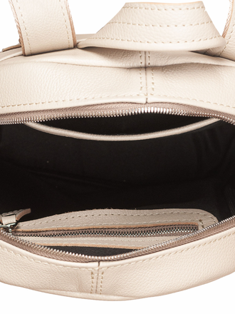 Кожаный молочный  рюкзак Marc Milk  с индивидуальной гравировкой