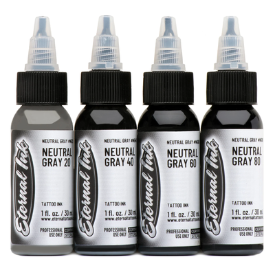 Neutral Gray Ink Set 4 Colors - Eternal (США 4 шт по 1/2 OZ - 15 мл.)