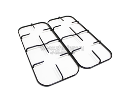 Решетка стола плиты DE LUXE 506040 "ДеЛюкс Эволюшн" (228x510)мм