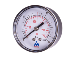 Манометр 1/4" МАСТАК 695-4