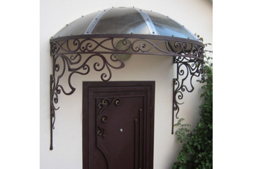 монтаж козырька в Лакинске