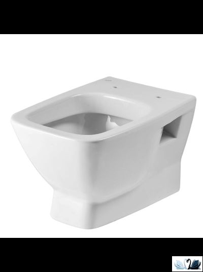 Комплект ПЭК Santek Нео 1.WH50.1.776. Инсталляция с кнопкой (черный, матовый) и подвесной унитаз с сиденьем микролифт