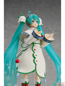 Фигурка фигма Мику Хацунэ (figma Hatsune Miku Snow 2015, Snow Bell Ver.)