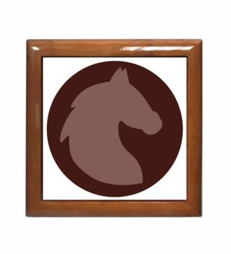 Шкатулка талисман лошадь №12