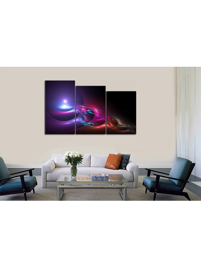 Модульная картина "Блики лучей"