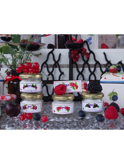 НАБОР СВЕЧЕЙ 20мл КОЛЛЕКЦИЯ «ЯГОДЫ» 4 АРОМАТА