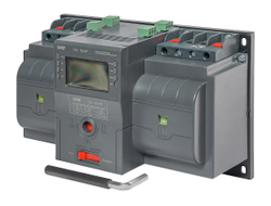 Рубильник реверсивный автоматизированный моноблочный (Блок автоматического ввода резерва АВР) CM-63/2P/Automated transfer switch, 039904