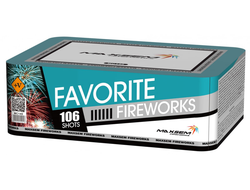 Батарея салютов FAVORITE MC140 MAXSEM | Neva-Salut.com