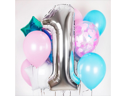 Разноцветный микс из шаров