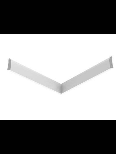 Плинтус Ultrawood BASE 017 i, ЛДФ-декор, влагостойкий, ударопрочный, 2м, под покраску.