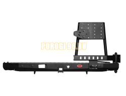 Задний силовой бампер серии Трофи на УАЗ Буханка 2989, 3741, 3909, 2206, 3962, 3303, 39094 1965- (03.108.02)