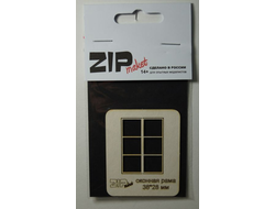 Сборная модель: (ZIPmaket 50132) Оконная рама 57*28