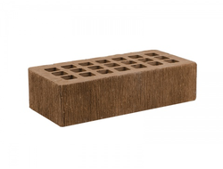 Кирпич темно-коричневый бархат 250х120х65 М200 Железногорский