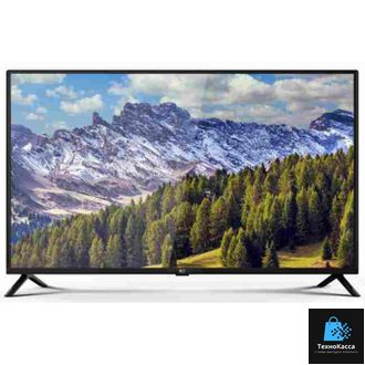 Телевизор BQ 43FS34B, 43", Smart TV, Full HD, черный