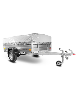 Прицеп «Спутник PRO» (2500x1300x370) оцинкованная рама, с силовым подрамником