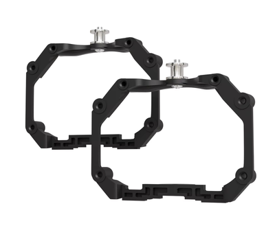 Audi A5 (2007-2011) с AFS Пластик переходные рамки для замены линз (комплект, 2шт)