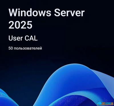 Windows Server CAL 2025 - 50 users commercial pack ( пользовательская лицензия клиентского доступа )