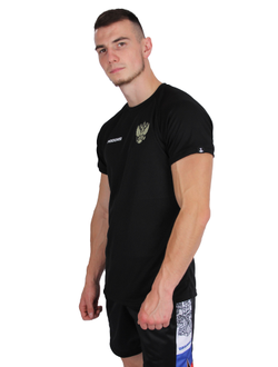 Футболка самбо BRAVEGARD ПОБЕДА черная