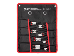 Набор съемников стопорных колец НКС-08 серия МАСТЕР для наружных и внутренних стопорных колец 140/180/230 мм