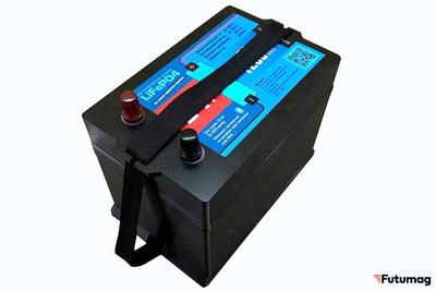 Аккумуляторная батарея LiFePo4 24V50Ah(80А) без дисплея, BMS смарт