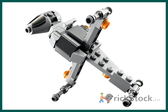 # 75010 Микро–«Истребитель B–Wing» и Планета Эндор / B–Wing Starfighter & Planet Endor (2013)