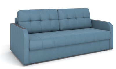 ДВУСПАЛЬНЫЙ КОМПАКТНЫЙ ПРУЖИННЫЙ ДИВАН-КРОВАТЬ ВИКТОРИЯ, МЕТАЛЛОСКЕЛЕТ С МЕХАНИЗМОМ ЕВРОКНИЖКА В МОСКВЕ НЕДОРОГО