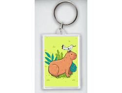 Брелок акриловый Капибара, Kapibara-san №7