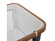 Приставная кроватка Nuovita Accanto Quadro Grigio, Серый