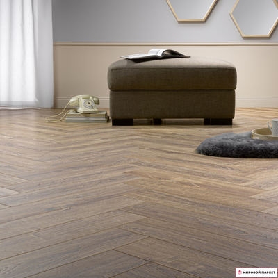 Ламинат Homflor Herringbone 12 Balearic Oak 622 купить в интернет-магазине mirovoy-parquet.ru