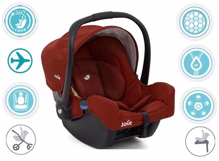 Безопасность и комфорт - накладки на 3-х точечных внутренних ремнях, мягкий подголовник 