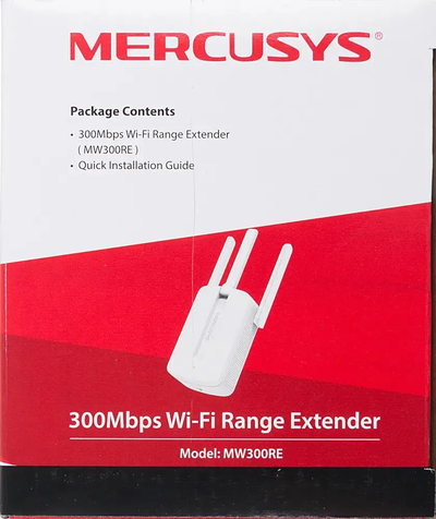 Усилитель WI-FI Mercusys MW300RE Белый