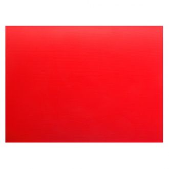 Доска разделочная 500*350*15 мм, полипропилен, цвет красный